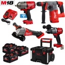 SÚPRAVA ELEKTRICKÉHO NÁRADIA MILWAUKEE M18 PP4A-553P