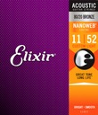 ELIXIR NanoWeb 80/20 bronzové struny (11-52)