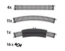 SLUČKA TRATE 350CM PRE HO 1:87 S6 RAIBUD