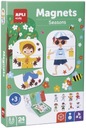 Magnetické puzzle Apli Kids SEASONS