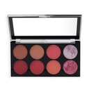 Baked Blush Palette Makeup Revolution Sugar Spice 8 odtieňov