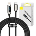 BASEUS SILNÝ KÁBEL USB-C PRE BLESK IPHONE 20W S 2M DISPLEJOM