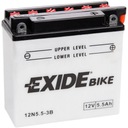 Exide 12N5,5-3B batéria YAMAHA YZF-125R