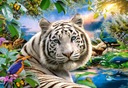 PUZZLE ANIMALS TIGER JUNGLE 1500 9+ KOLEČKO