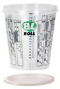 BOLL Plastová nádoba s delením 2240ml - 25 ks