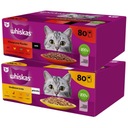 Whiskas Zmiešajte chute omáčku želé bez rýb 160x85g