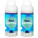 2 x FLOCK CRYSTAL koagulant na zakalenú vodu Fast Blue