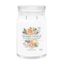 Veľká podpisová sviečka Yankee Candle s vôňou smreka a grapefruitu