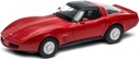 Model WELLY - 1982 CHEVROLET Corvette Coupe 1:34