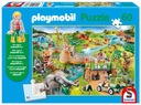 Schmidt Puzzle 60 dielikov PLAYMOBIL Zoo + figúrka