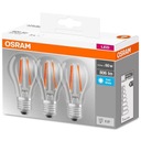 Sada 3x E27 LED žiarovka 6,5W 840 OSRAM