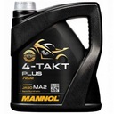 MANNOL 4-Takt Plus 10W40 4T 4L - motocyklový olej