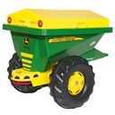 ROLLY TOYS TRAILER/sejačka piesku sypač 2v1 JOHN DEERE