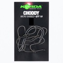 Korda Choddy Micro Barbed Micro Barbed kaprové háčiky, veľkosť 10