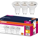 3x GU10 LED žiarovka 4,5W = 35W 2700K OSRAM Hodnota