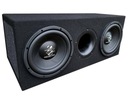 Ground Zero GZIW 250-BR bass-reflex subwoofer 2x25