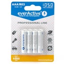 Everactive BATÉRIE R03/AAA Ni-MH 1050 mAh x4