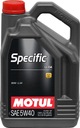 MOTUL OLEJ 5W40 5L SPECIFIC LL04 / C3 / Motul SPECIFIC LL-04 5W40 5L 5l