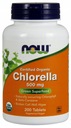 NOW Foods Chlorella 500 mg 200 tabliet