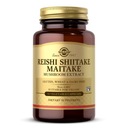 Solgar Reishi Shiitake Maitake Extrakty 50 kapsúl