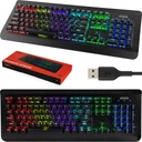 MECHANICKÁ KLÁVESNICA MODECOM HAMMER 2 RGB MODRÁ