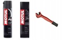 Mazivo MOTUL CHAIN ​​​​C2+ + čistá kefa na reťaz C1+