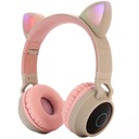 Bluetooth slúchadlá cez uši Catear CA-028 ružové