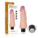 Lovetoy realistický penis DILDO s VIBRÁCIAMI 18 cm