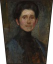 Obrazovka Autoportrét (1906) Olga Boznańska