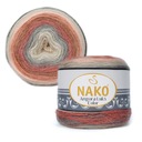 Nako Angora Luks Farebná priadza 81913 150g/810m