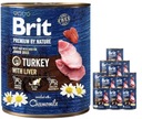 BRIT Premium by Nature 12x800g TURECKO & PEČEŇ krmivo