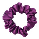 Neneke Silk Hair Band Slivková hodvábna gumička do vlasov fialová scrunchie