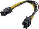 NAPÁJACÍ ADAPTÉR z PCI-Express 6-PIN na 8-PIN