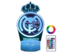 FUTBALOVÁ LAMPA REAL MADRID 16 LED 3D NA STOL