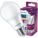 LED žiarovka E27 8W 60W 2700K Pohybový senzor PHILIPS