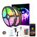 30M RGB 5050 WiFi LED pásik APLIKÁCIA NA DIAĽKOVÉ OVLÁDANIE TUYA MUSIC TIMER SADA 12V