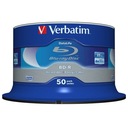 VERBATIM BD-R BLU-RAY 25 GB 6X CAKE*50 43838