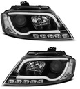 Svetlomety Denné svetlo LED Tube Neónové Lampy Tuning Audi a3 8p Lift 2008-