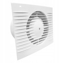 Ventilátor 100 WCH STYLE II biely 100m3/h časový spínač + hygrostat DOSPEL