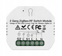 Nástenné relé 2 kanály ZigBee + RF433 TUYA