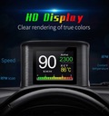 HUD displej pre auto GPS T600 P10 OBD displej