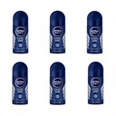 NIVEA MEN Cool Kick pánsky antiperspirant roll-on do podpazušia 50ml x 6ks