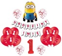 Sada balónových dekorácií Minions 1st Birthday