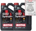 MOTUL 6100 SYNERGIE+ 10W40 A3/B4 RN0700 229,3 10L