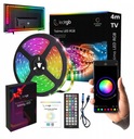 LED PÁS 4M RGB USB 5050 pre TV Leda VZDIAĽKOVÁ APLIKÁCIA SÚPRAVA FAREBNEJ PAMÄTE