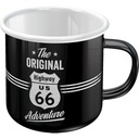 Route 66 smaltovaný hrnček 360 ml