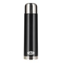 Čierny THERMOS DURABLE NILS 1L STEEL LIGHT