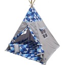 EDISA - TIPI stan pre deti vigvam + 3 vankúše + podložka 120X120 CE