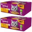 WHISKAS SÁČKY KRMIVO PRE MAČKY S PRÍCHUŤAMI HYDINY 160x85g