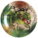 Papierové taniere Dinosaury, 22,5 cm, 10 dino ks